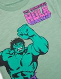 T-Shirt aus reiner Baumwolle mit The Incredible Hulk™-Motiv (2–8 Jahre)
