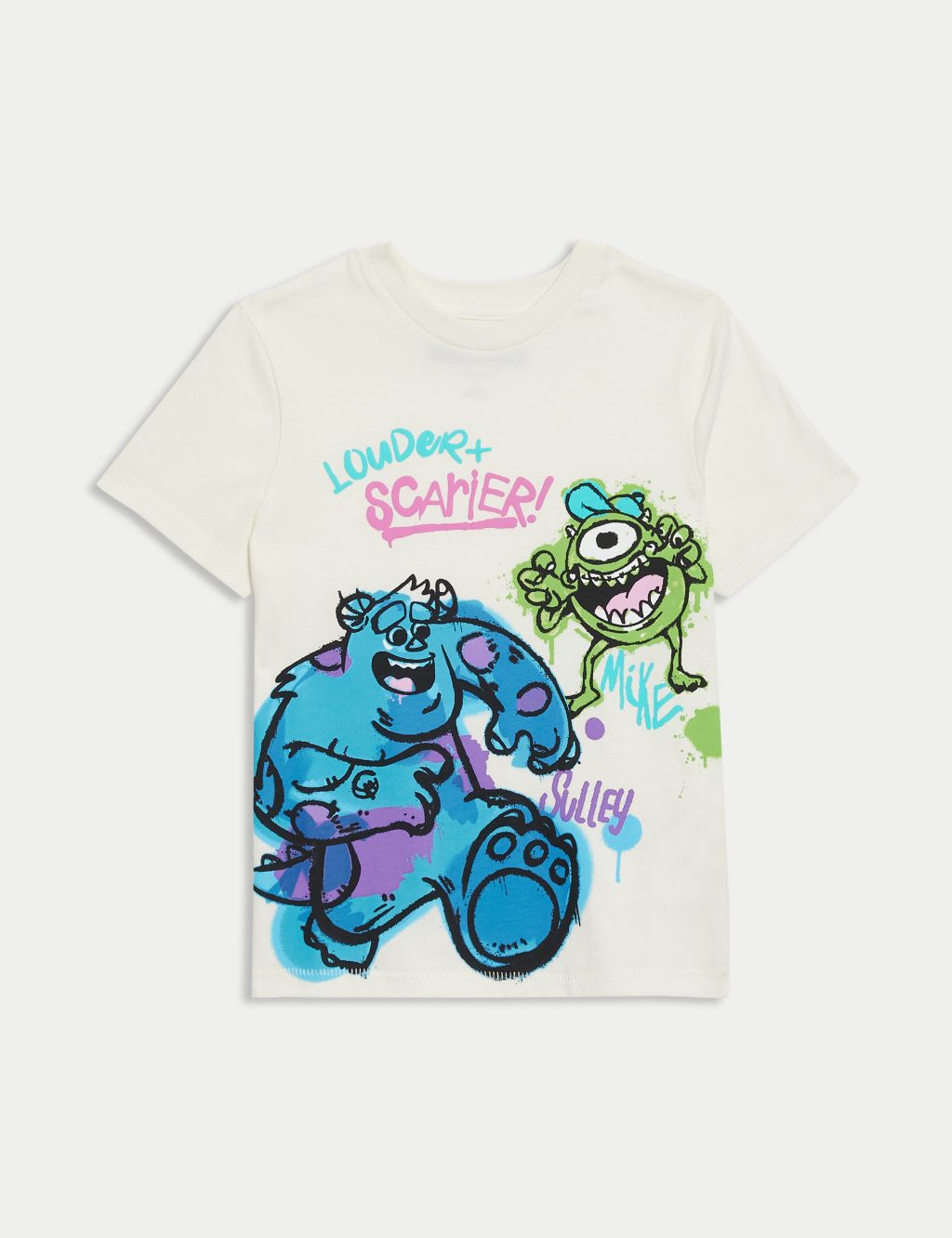 Pure Cotton Monsters Inc T-Shirt™ (2-8 Yrs)