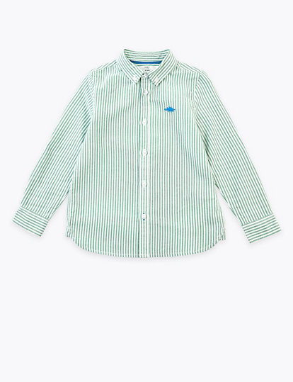 Cotton Striped Shirt (2-7 Years)