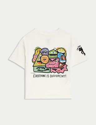 Pure Cotton Doodle Boy T-Shirt (2-8 Yrs) - IL