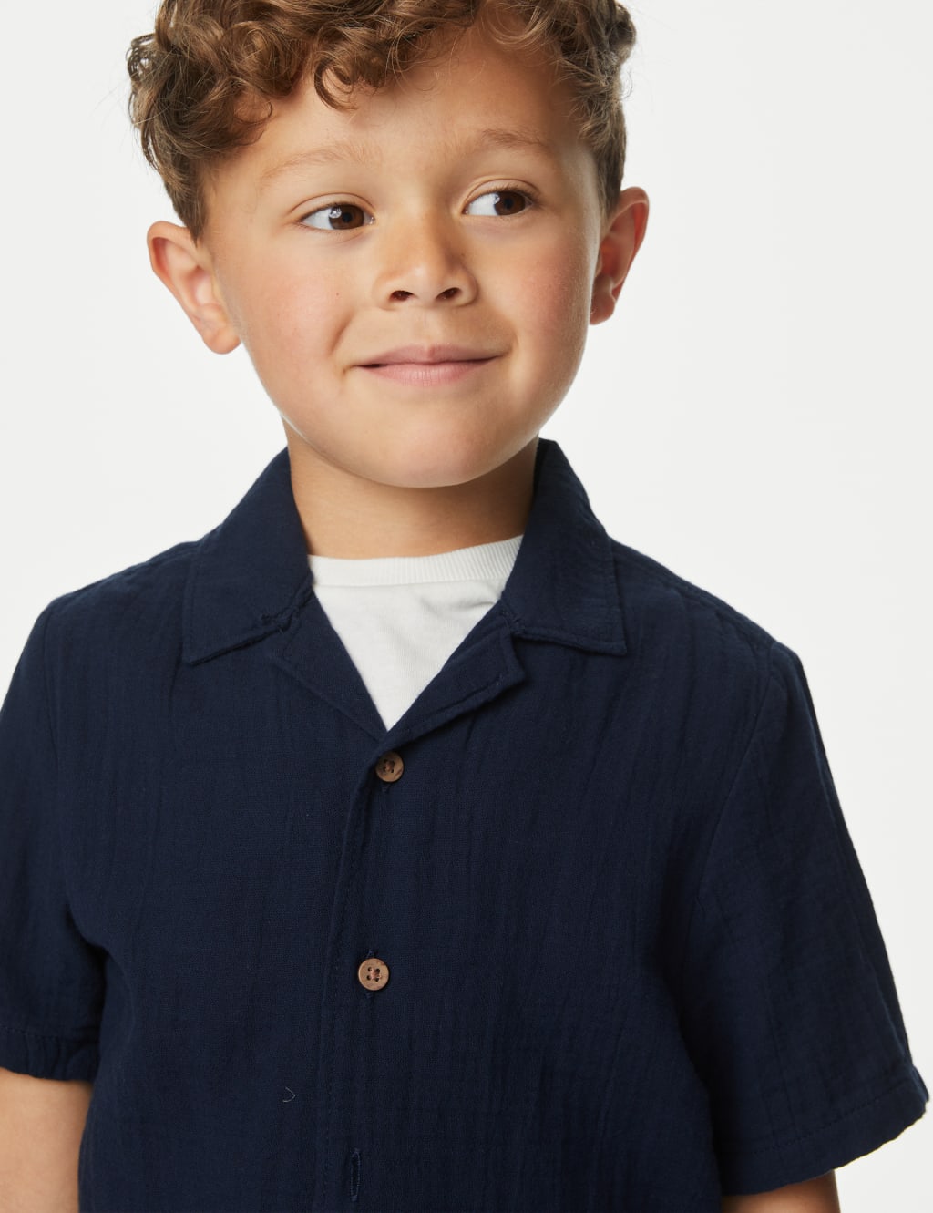 2pc Pure Cotton Shirt & T-Shirt Set (2-8 Yrs) image 2