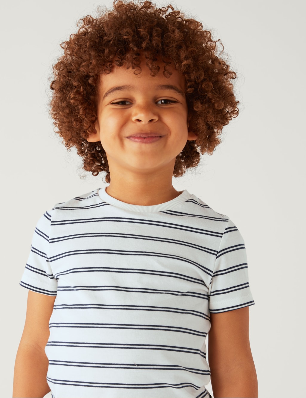 2pc Pure Cotton Shirt & T-Shirt Set (2-8 Yrs) image 3