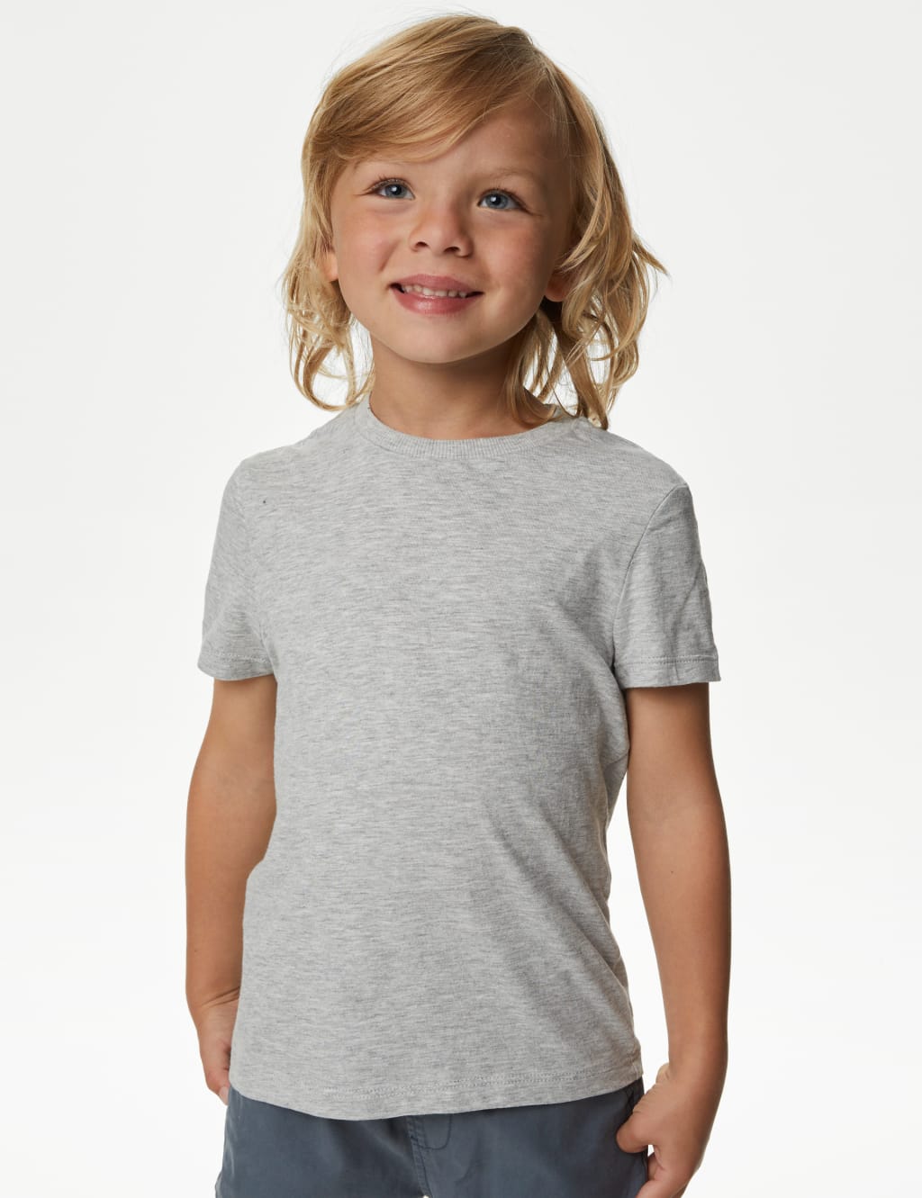 Pure Cotton Checked Shirt and T-Shirt (2-8 Yrs) image 4