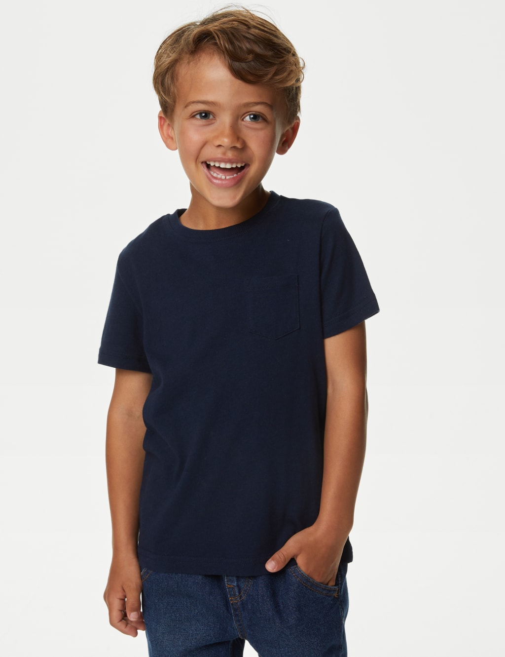 2pc Cotton Rich Checked Shirt & T-Shirt Set (2-8 Yrs) image 5