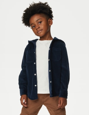 Boys store hooded shirt