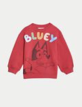 Sweatshirt mit hohem Baumwollanteil und Bluey™-Motiv (2–8 Jahre)