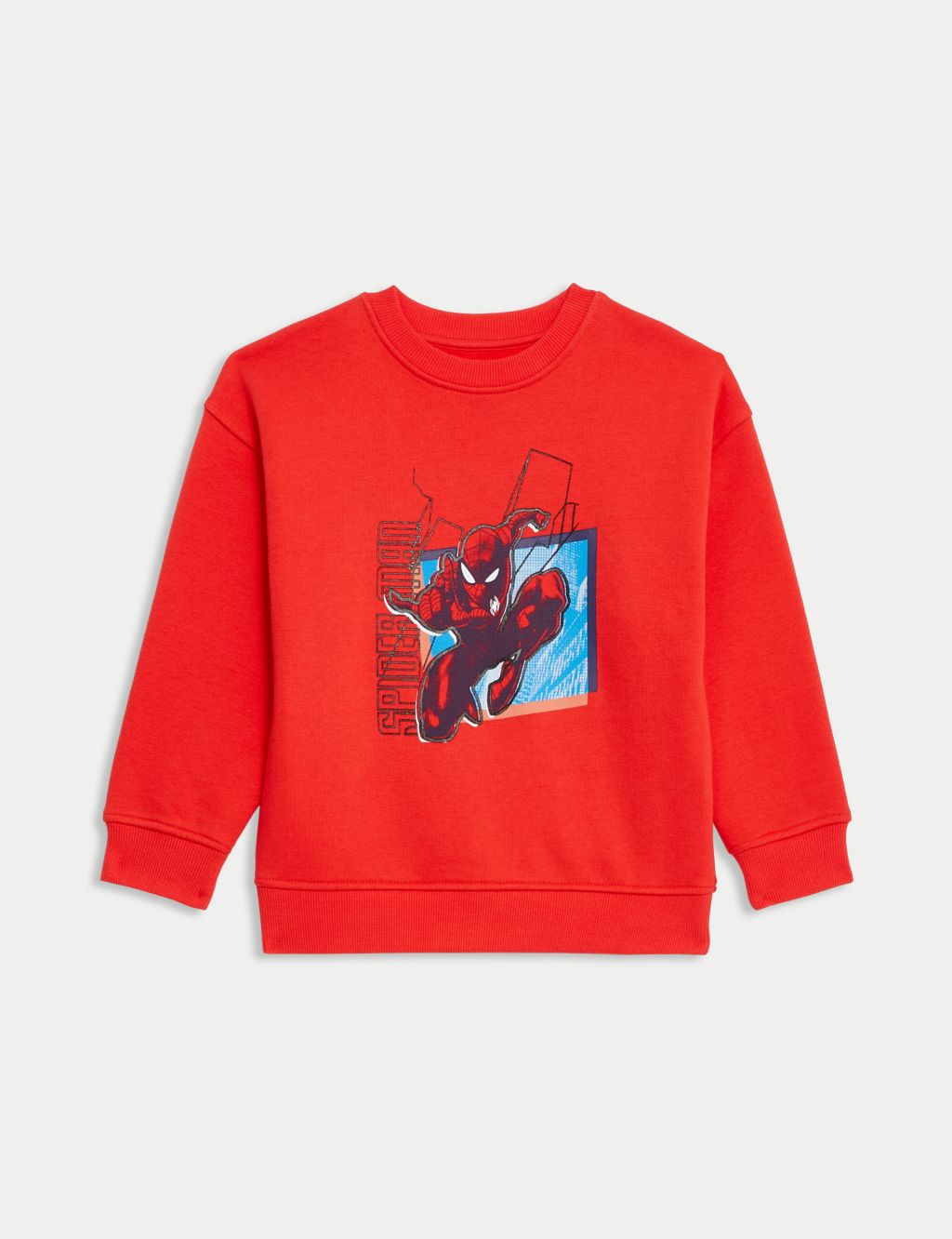 Cotton Rich Spider-Man™ Graphic Sweatshirt (2-8 Yrs)
