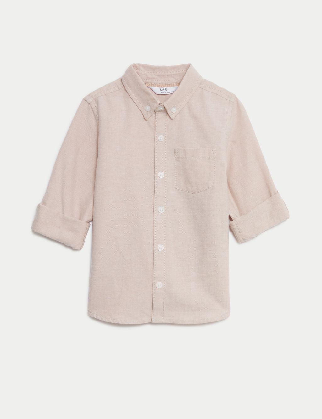 Pure Cotton Oxford Shirt (2-8 Yrs) image 1