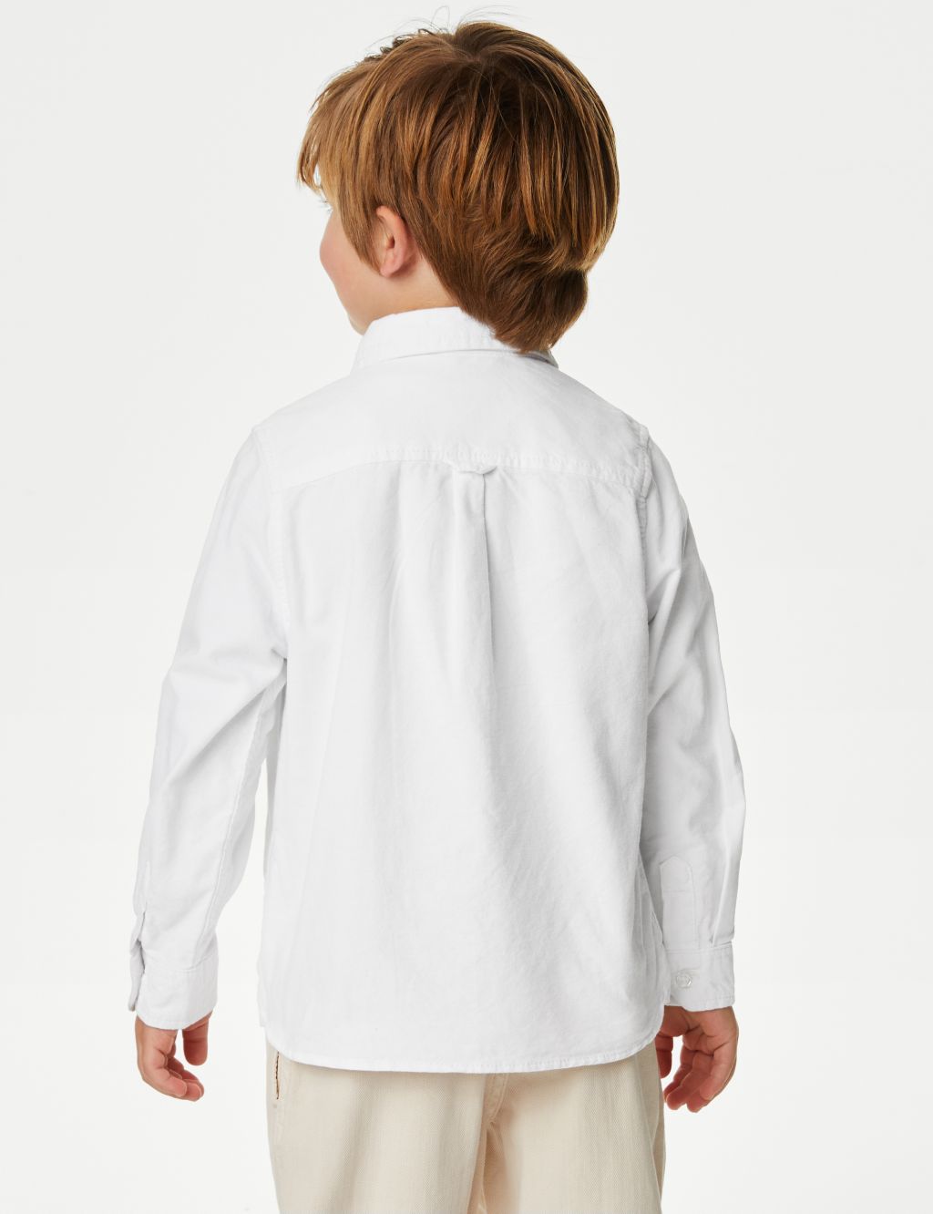 Pure Cotton Oxford Shirt (2-8 Yrs) image 3
