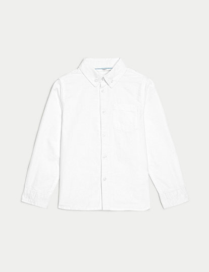 Pure Cotton Oxford Shirt (2-8 Yrs)