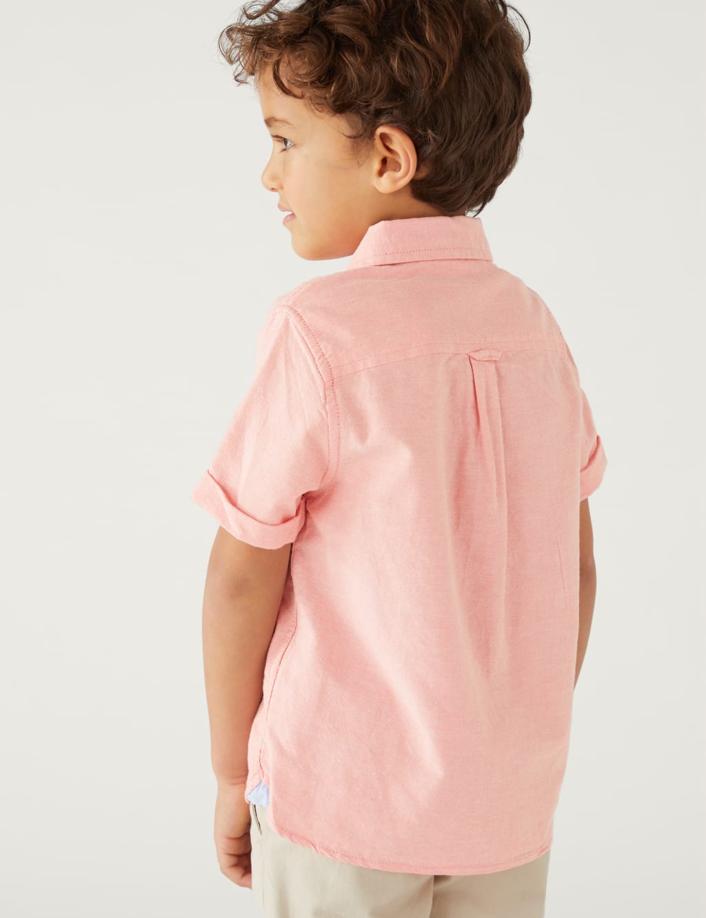 Pure Cotton Oxford Shirt (2-8 Yrs) image 3