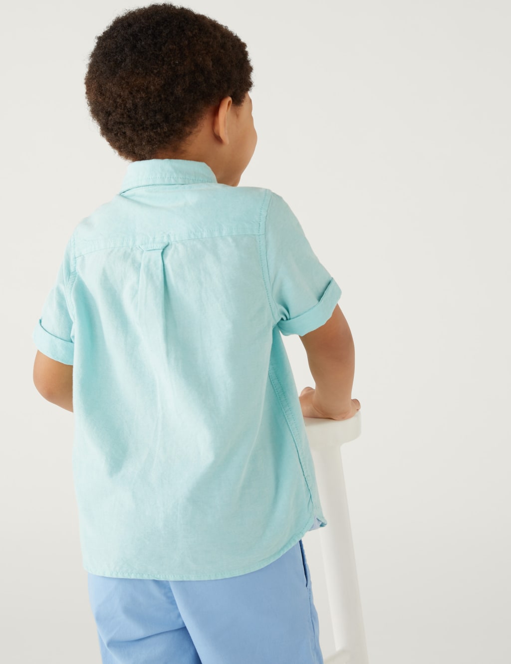 Pure Cotton Oxford Shirt (2-8 Yrs) image 4