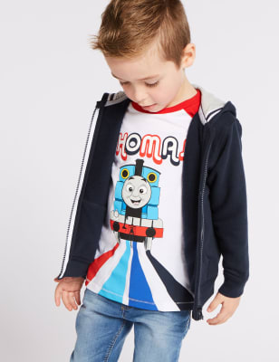 Sweat &agrave; capuche avec fermeture &agrave; glissi&egrave;re (du 3&nbsp;mois au 7&nbsp;ans)