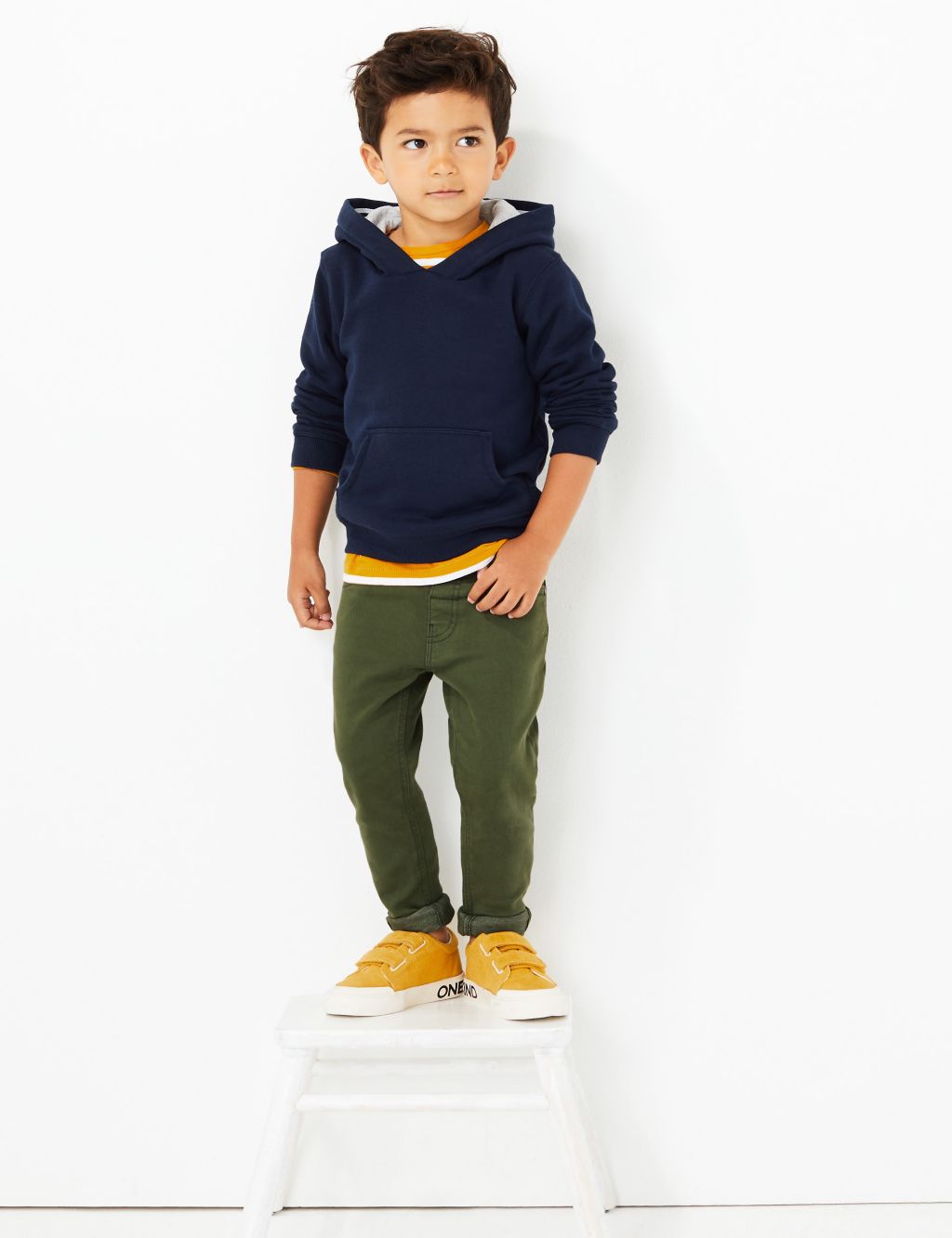 Cotton Rich Pullover Hoodies (2-7 Yrs) image 5
