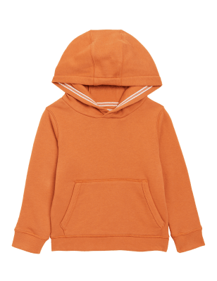 

Boys M&S Collection Cotton Rich Pullover Hoodies (2-7 Yrs) - Burnt Orange, Burnt Orange