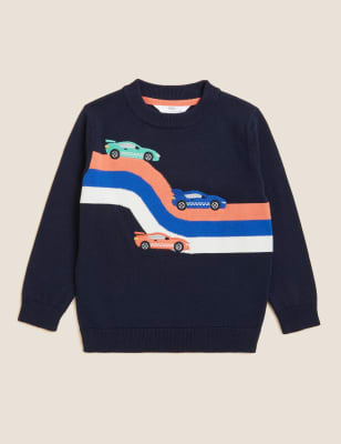 Pure Cotton Car Jumper