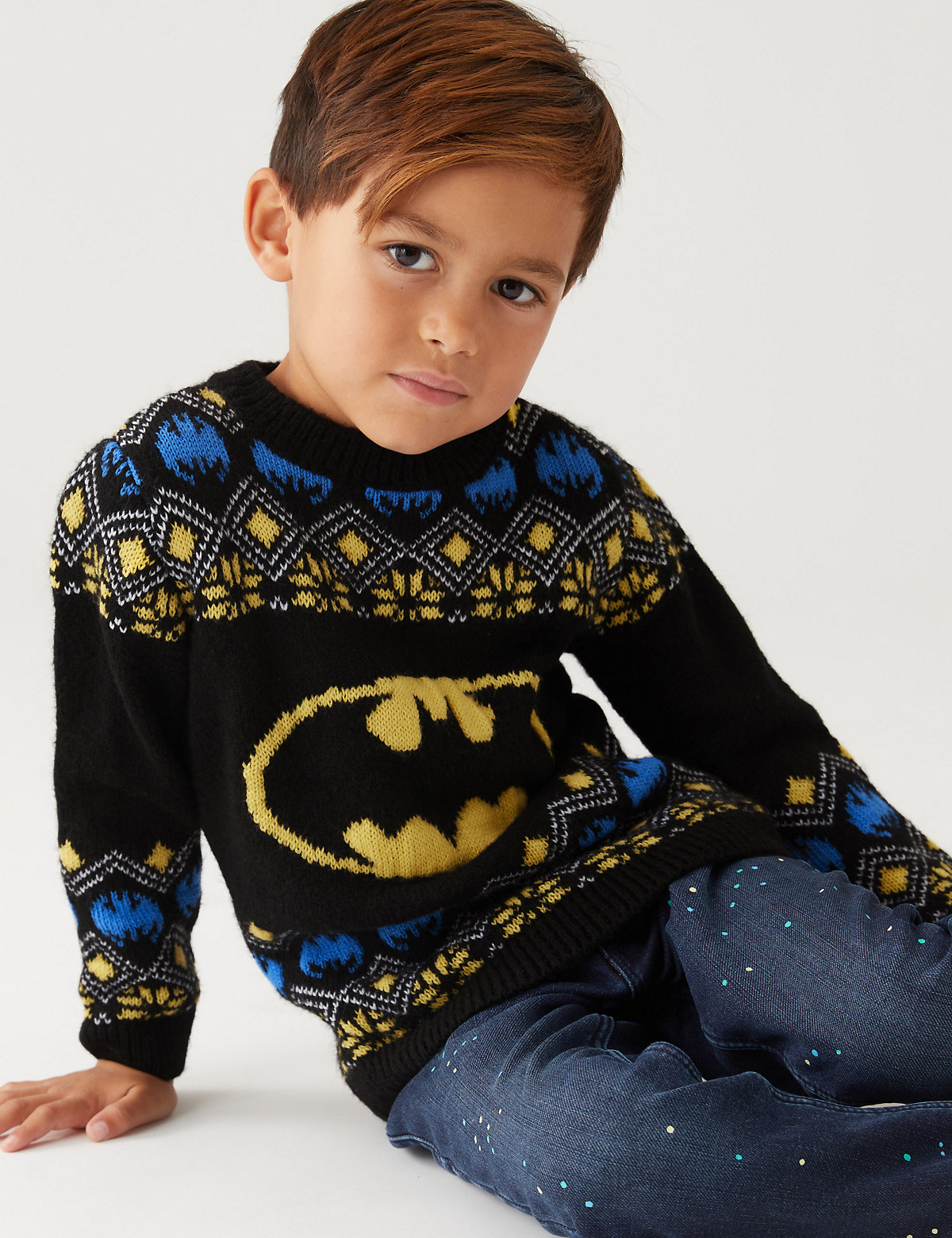 Batman™ Knitted Jumper