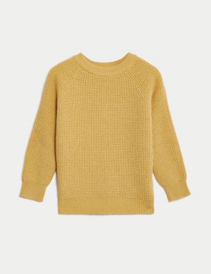 Cotton Blend Knitted Jumper (2-8 Yrs)