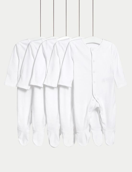Pack de 5 pijamas para bebé 100% algodón (5&nbsp;lbs-3&nbsp;años)