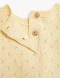 2pc Pure Cotton Knitted Outfit (7lbs - 12 Mths)