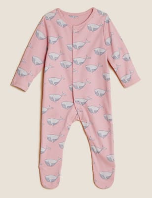 

M&S Collection 4-teiliges Outfit mit hohem Baumwollanteil und Meerestieren (3,2 kg - 12 M.) - Multi, Multi