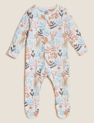 

Girls M&S Collection 4pc Cotton Safari Print Outfit (7lbs - 12 Mths) - Multi, Multi