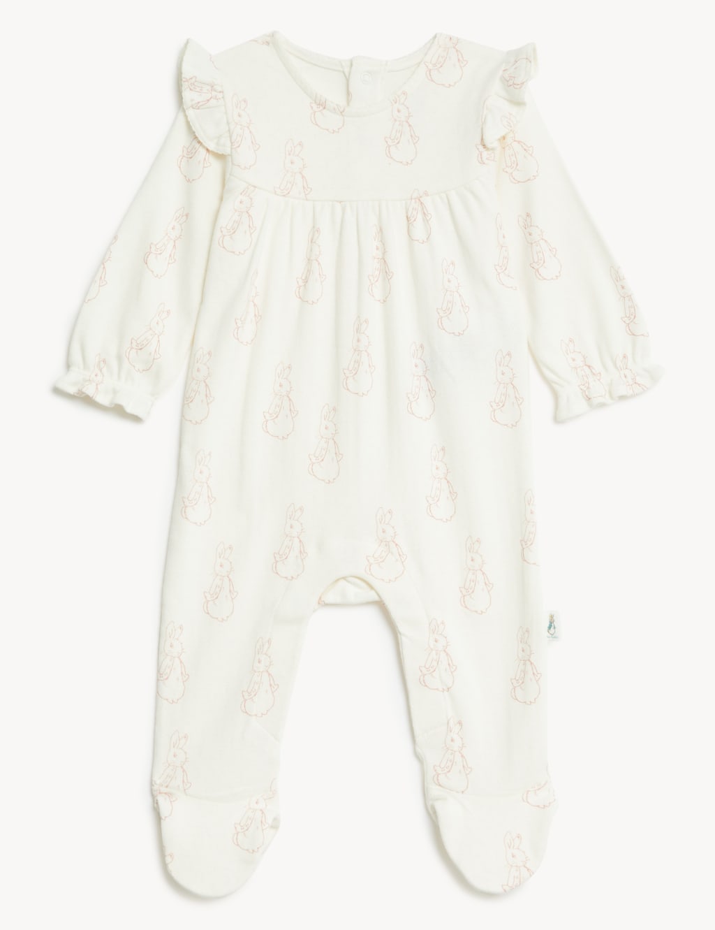 2pk Cotton Blend Peter Rabbit™ Sleepsuits image 3