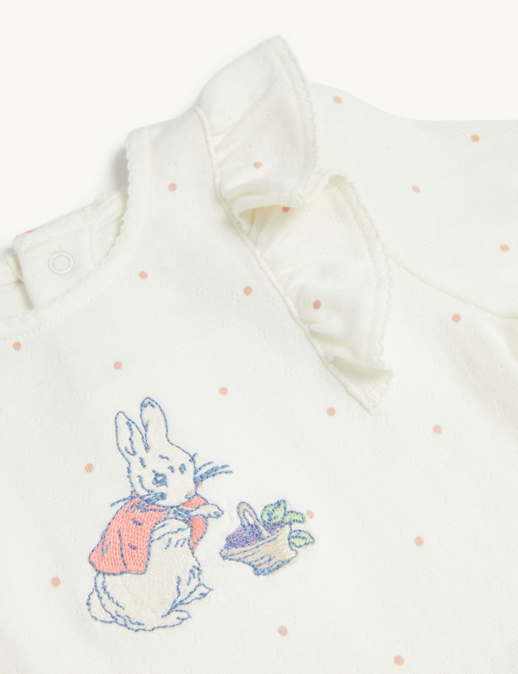 2pk Cotton Blend Peter Rabbit™ Sleepsuits image 5