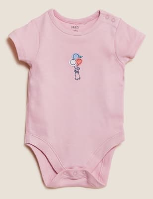 

Girls M&S Collection 3pk Pure Cotton Peter Rabbit™ Bodysuits (5½lbs - 3 Yrs) - Green Mix, Green Mix