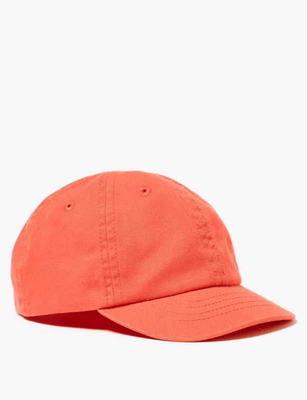 Kids' Pure Cotton Baseball Cap (1-6 Yrs)