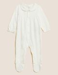 2pk Pure Cotton Peter Rabbit™ Sleepsuits (7lbs - 3 Yrs)