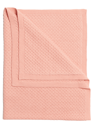 

M&S Collection Strickdecke aus reiner Baumwolle - Peach, Peach