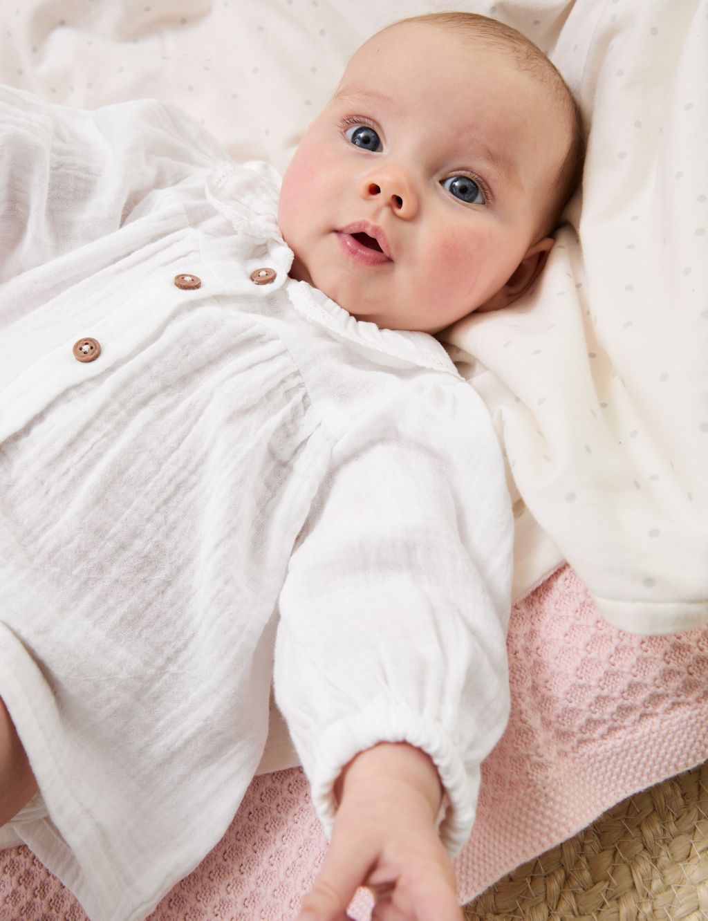 2pc Pure Cotton Outfit (7lbs-12 Mths)