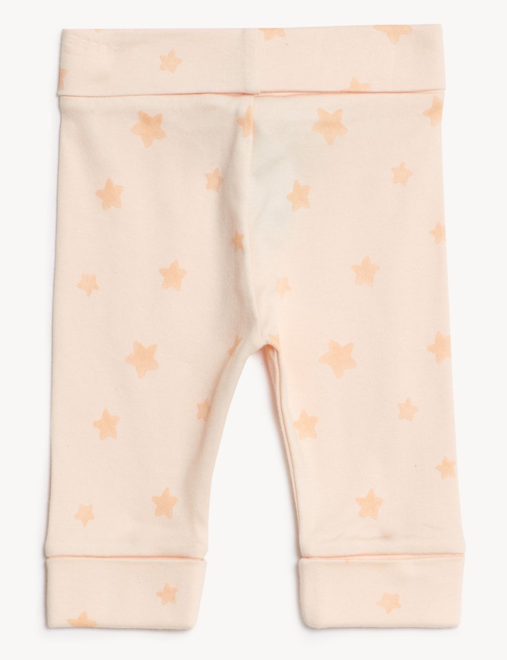 3pk Pure Cotton Star Print Leggings (6½lbs-3 Yrs) image 3