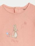 2pk Pure Cotton Peter Rabbit™ Sleepsuits