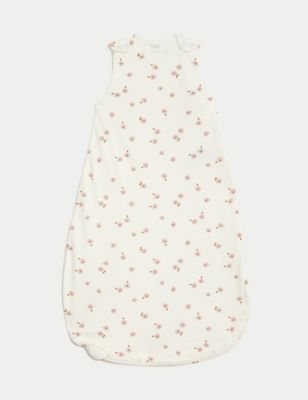 Pure Cotton Floral 0.5 Tog Sleeping Bag (0-36 Mths) - TW