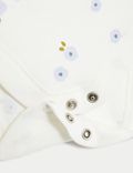 5pk Pure Cotton Floral Bodysuits (6½lbs-3 Yrs)
