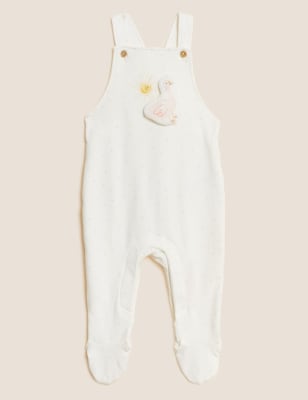 

Boys M&S Collection 2pc Cotton Dungaree Outfit (7lbs - 12 Mths) - Pink Mix, Pink Mix