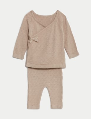 2pc Pointelle Outfit (7lbs-1 Yrs)