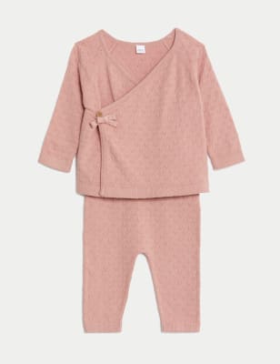 2pc Pointelle Outfit (7lbs-1 Yrs) - US