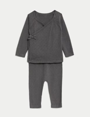 2pc Pointelle Outfit (7lbs-1 Yrs)