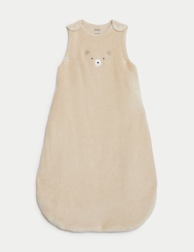 Cotton Rich Velour 2.5 Tog Sleeping Bag (0-3 Yrs)