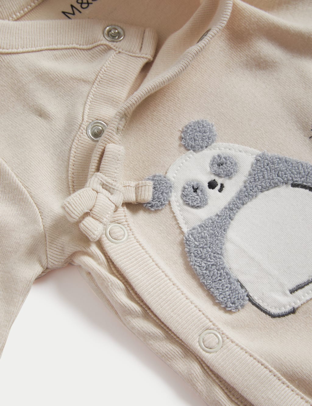 3pk Pure Cotton Animal Bodysuits (6½lbs-3 Yrs) image 4