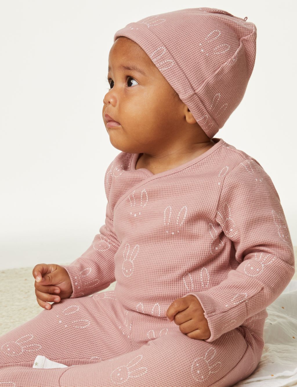 3pc Pure Cotton Bunny Outfit (7lbs-1 Yrs) image 4