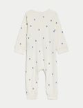 3 件装纯棉花卉图案睡衣套装（6.5 磅 - 3 岁）