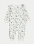 3pk Pure Cotton Floral Sleepsuits (6½lbs - 3 Yrs)