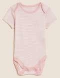 7pk Pure Cotton Bodysuits (5lbs - 3 Yrs)