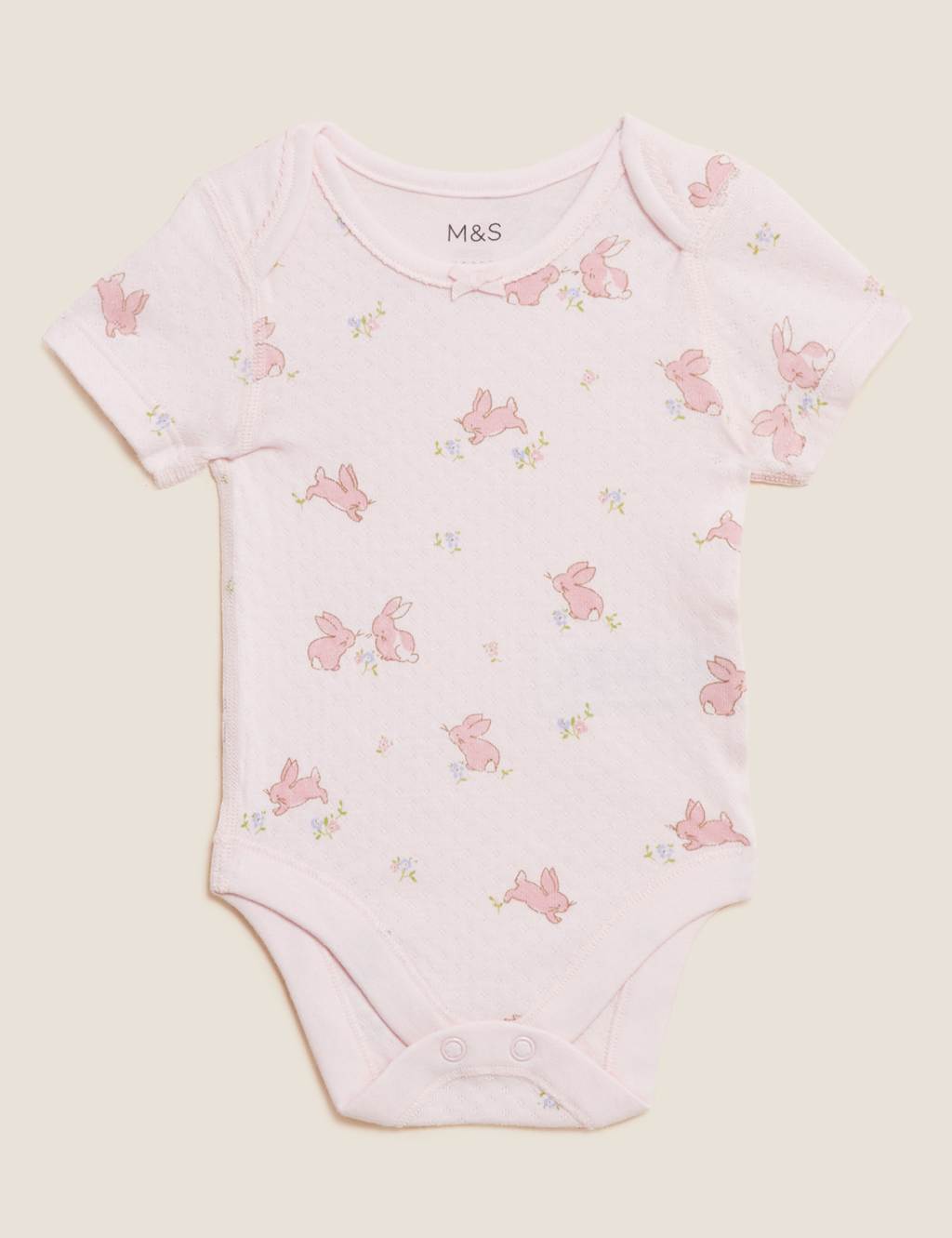 3pk Pure Cotton Patterned Bodysuits (61/2 lbs - 3 Yrs) image 4
