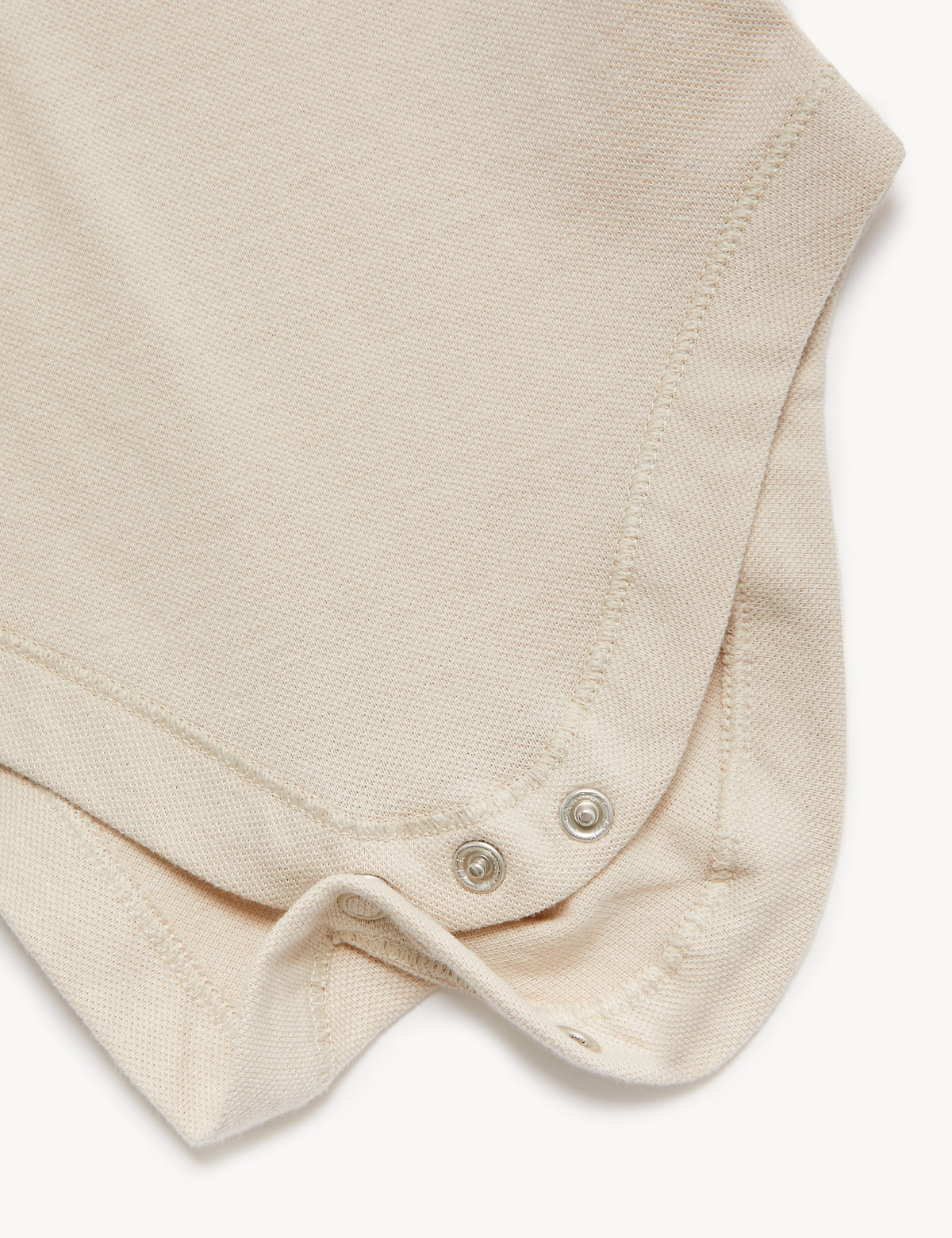 3pk Pure Cotton Polo Bodysuits (0-3 Yrs)