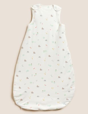 

M&S Collection Saco de dormir 100% algodón con resistencia térmica de 2,5 tog de oso (0-36 meses) - Cream Mix, Cream Mix